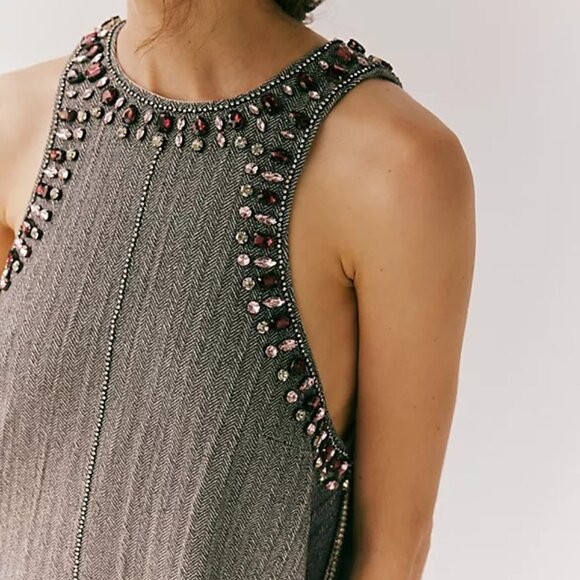 ISO Free People You're a Gem Mini Dress Size XS - Picture 4 of 4